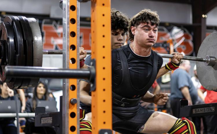 Longhorns powerlifters compete at Dumas Meet