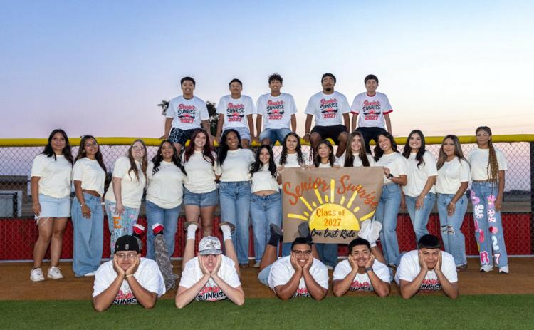 SENIOR SUNRISE And just like that, their last year begins— Lockney High School seniors and their families commemorated Senior Sunrise last week to kick off the beginning of their final year in Lockney High School. | CERVANTES PHOTOGRAPHY