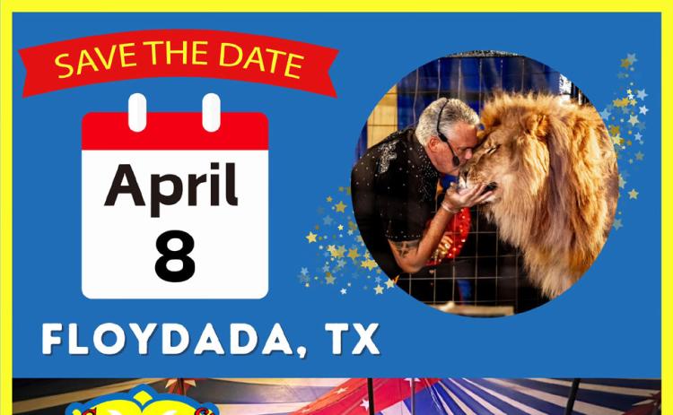 Circus coming to Floydada April 8