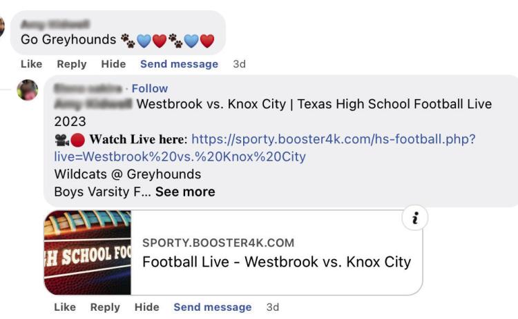 SPORTS SHAM Ever noticed a link like this one on your social media feed? Don’t click on it—hide it, or better yet, report it. | THE TEXAS SPUR