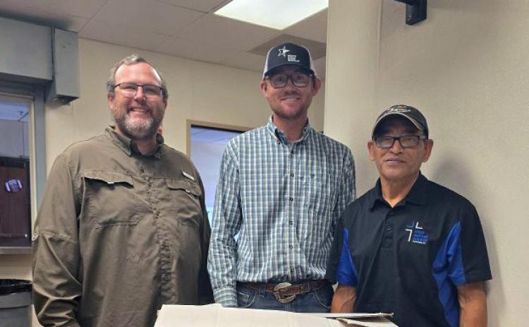 Floyd-Briscoe County Farm Bureau donates protein to three local food distribution centers through Farmers Feeding Families