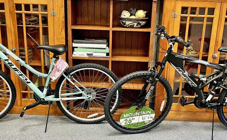 BIKES, BASKETBALL GOAL AND MORE are just some of the prizes that await winners of a drawing among young Floyd County readers of 25-plus books this summer. | COURTESY PHOTOS