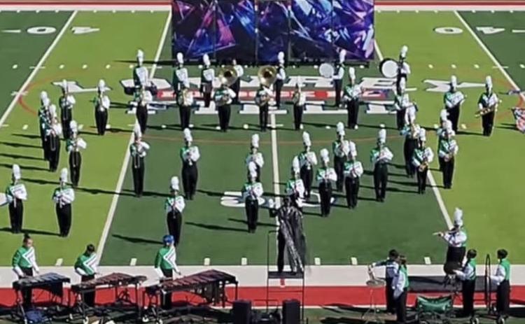 FLOYDADA COLLEGIATE HIGH SCHOOL Spirit of the Winds Band advanced to the Area contest with their “Break-through” show. | COURTESY PHOTO