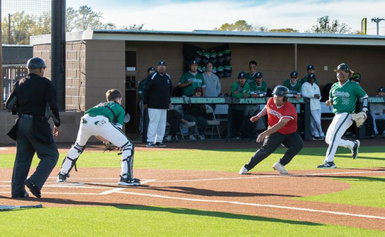 FLOYDADA PLAYOFF HUNT The Floydada Whirlwinds baseball team is in a tie for first place with both Wellington and Clarendon in the district standings.If the Whirlwinds can defeat both Wellington and Clarendon, they will be alone in first place with one game remaining on the schedule. But last week, they had to face crosscounty rival Lockney, defeating the Longhorns 11-1. SEE STORY, PAGE 4 | CERVANTES PHOTOGRAPHY