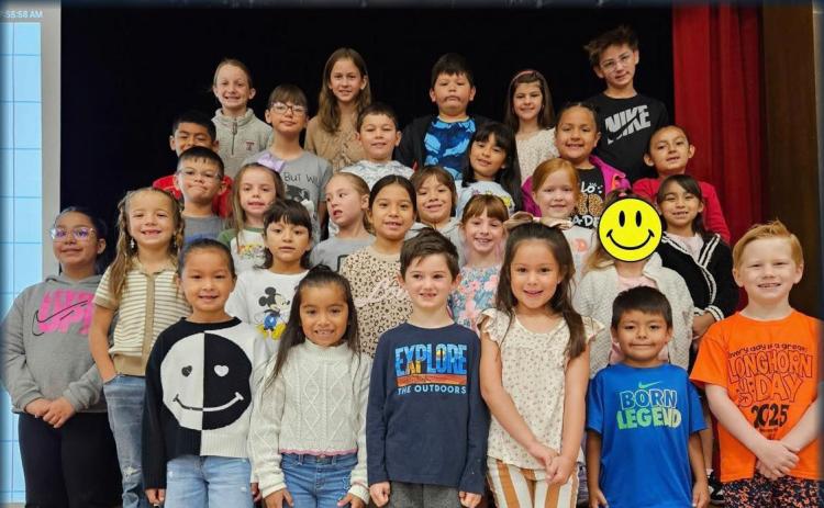 'A' HONORS Lockney Elementary recognized students from 1st to 5th grades for making the All A Honor Roll. | COURTESY PHOTO