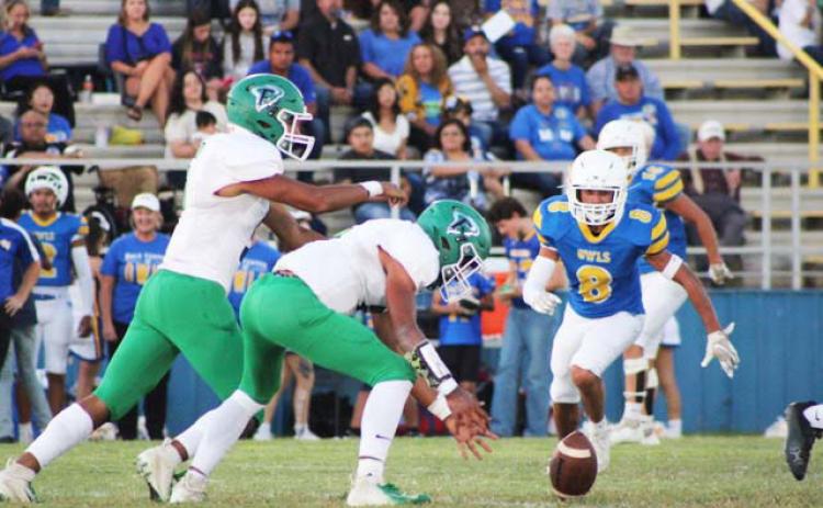 FLOYDADA put up a tough fight against Hale Center last week. | FCISD PHOTO