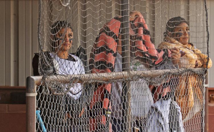 CHILLYWINDS The game day was cold, but Floydada’s bats heated up to take the win from cross-county rival Lockney March 16. | CERVANTES PHOTOGRAPHY