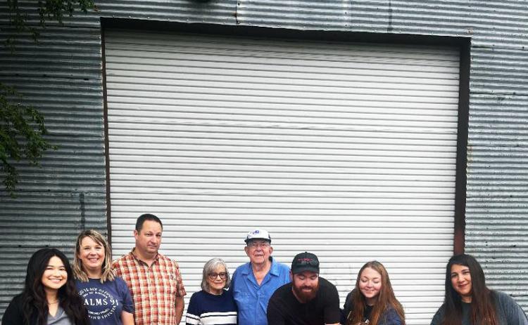 NEW BUSINESS IN TOWN The Lockney Chamber of Commerce held a ribbon cutting for Johnson Automotive last week. Chamber members participating, from left, were Marisol Hernandez, Tessa Rodgers and Carl Hartman; Tristen Johnson’s grandparents Dani and Jerry Johnson; owners Tristen, Tabatha and Caroline Johnson; and chamber member Joan Gonzales. See more photos on page 5 | LOCKNEY CHAMBER PHOTO