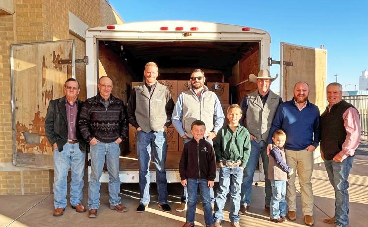 Floydada First Baptist Church collects Operation Christmas Child shoeboxes