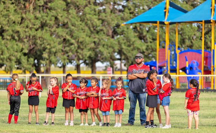 CLOSING CEREMONY Last week Lockney Little League celebrated t