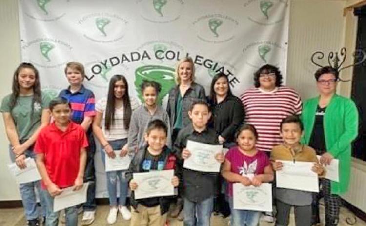 FCISD students and staff recognized at school board meeting