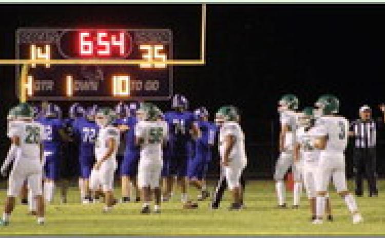 UNDEFEATED The Floydada Whirlwinds went to 3-0 Friday night, defeating the Smyer 42-20 on the Bobcats homecoming night. | WHIRLWIND YEARBOOK STAFF