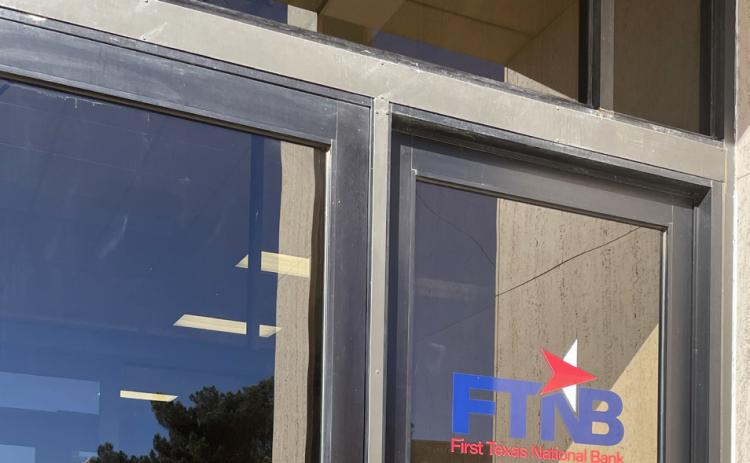 NEW NAME ON THE DOOR In 2022, one of the biggest business changes in Floyd County was the rebranding of Floyd County’s First National Bank as First Texas National Bank. | HESPERIANBEACON PHOTO