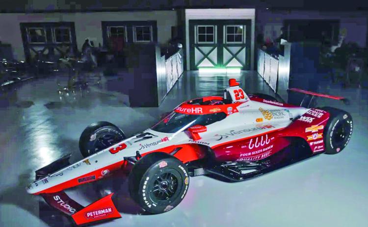 SPEEDY BEEF Dreyer &amp; Reinbold Racing/Cusick Motorsports earlier this month unveiled the livery for their No. 23 car in the upcoming Indianapolis 500. The car represents a partnership with VensureHR, Four Sixes Ranch Beef, and 101 Studios. Ryan Hunter-Reay will drive #23. | COURTESY PHOTO