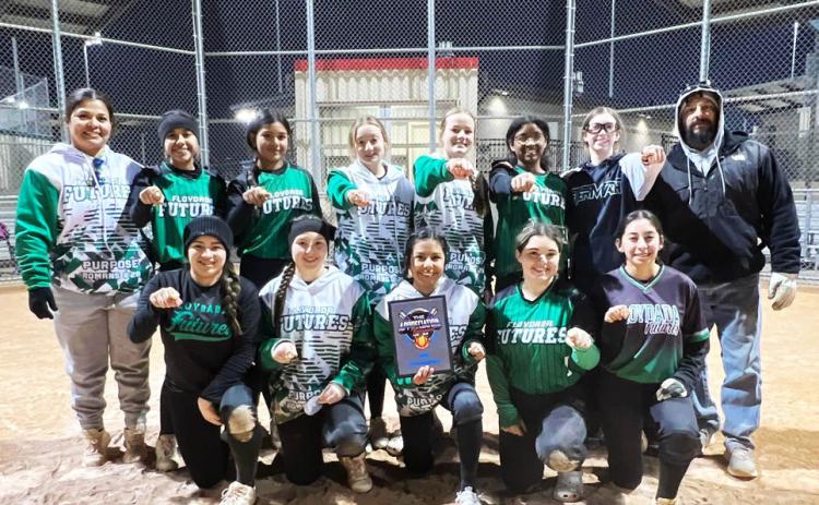 Floydada Futures 14u softball team goes 6-0 and wins “Appreciation Tournament” in Brownfield