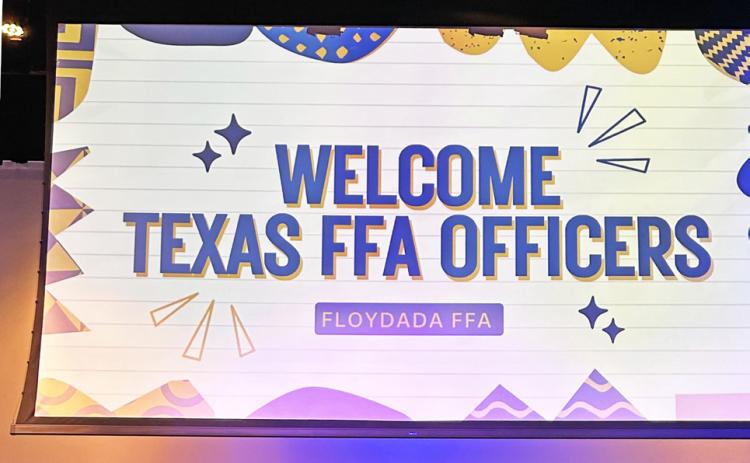 State FFA officers make historic visit to Floydada Collegiate High School