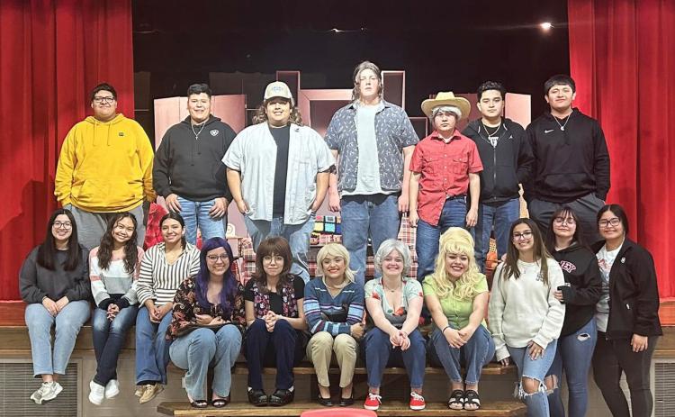 DYIN’TO COMPETE in District UIL One Act Play this week was the Lockney troupe that presented“Daddy’s Dyin’: Who’s Got the Will?” | COURTESY PHOTO