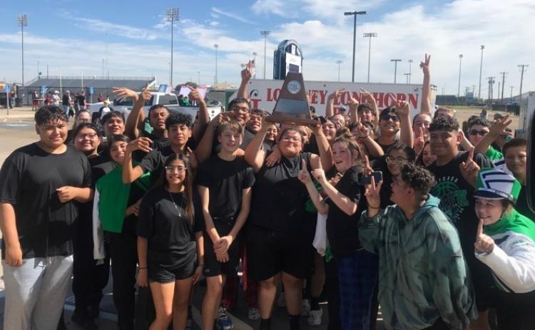AREA BOUND Congratulations go to the Floydada band for advancing to the area round in this week’s competition. They received all 1’s. | COURTESY PHOTO
