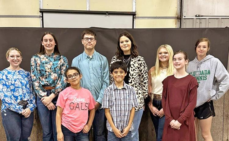 2023–24 FLOYD COUNTY 4-H OFFICERS