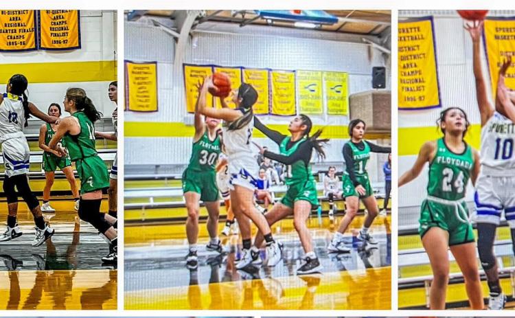Floydada girls basketball team 2-2 on young season