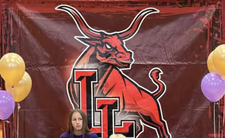 LONGHORNS PITCHER PUTSTHE‘K’IN KANSAS Dyllan Thiebaud, a senior from Lockney High School, signed his letter of intent April 17, 2025, to play baseball at Kansas Wesleyan University. On April 4 Thiebaud threw his 325th strike while pitching against the Floydada Whirlwinds, notching 16 total strikeouts in that game. | LOCKNEY ISD PHOTO