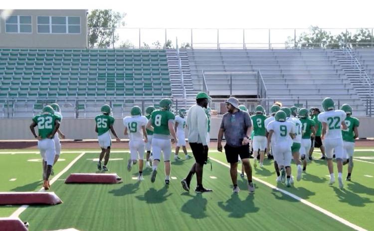 A PLAYOFF IN YEAR ONE First-year head coach J.R. Compton has an appreciation for the players and fans of Floydada who followed him on a path that led to the playoffs. | COURTESY PHOTOS