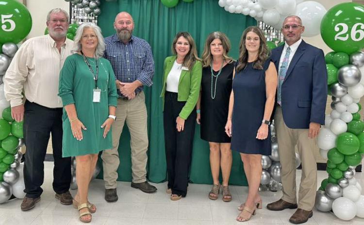 FCISD NEW SCHOOL YEAR Administrators, staff and faculty stood ready to welcome Floydada students to a new school year. | COURTESY PHOTO