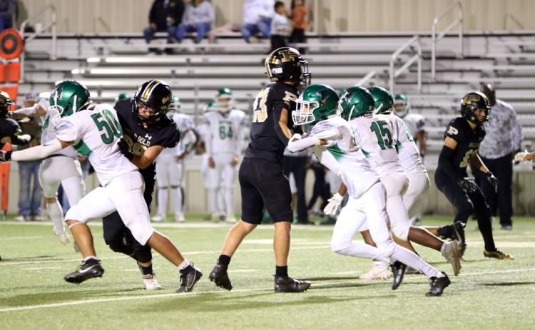 TOUGH LOSS The Floydada Whirlwinds fell to the undefeated Post Antelopes 73-3 Friday night on the road in Post and slip to 2-7 on the season. | KHLOE SMITH PHOTO