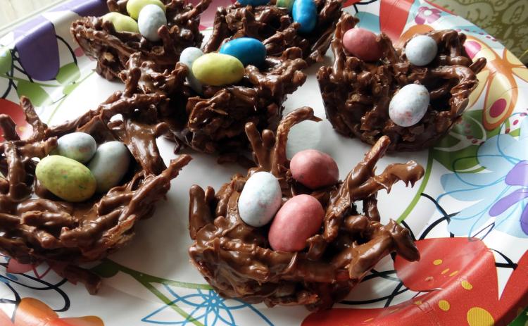 LITTLE NESTS have become an Easter tradition, almost as iconic as coloring hardboiled eggs. | ANGELINA LaRUE PHOTO