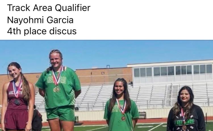 SPOTLIGHT ON FLOYDADA AT DISTRICT TRACK MEET