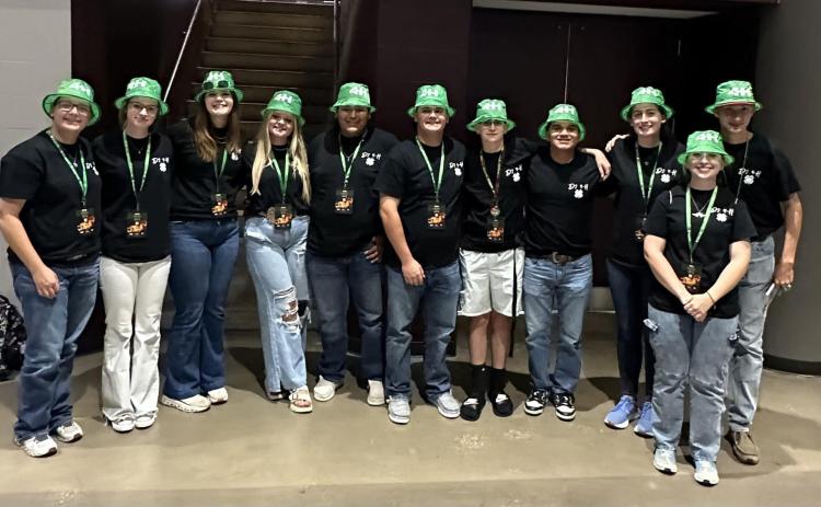 FLOYD 4-H Floyd County students attended the statewide 4-H Round Up last week and competed in a variety of programs. | COURTESY PHOTO