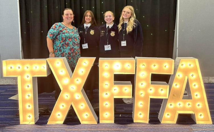 Ten Floyd County students earn Texas FFA Lone Star Degrees