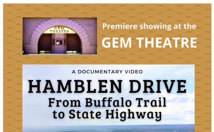 Documentary on Hamblen Drive (TX 207) to debut Nov. 14 in Claude