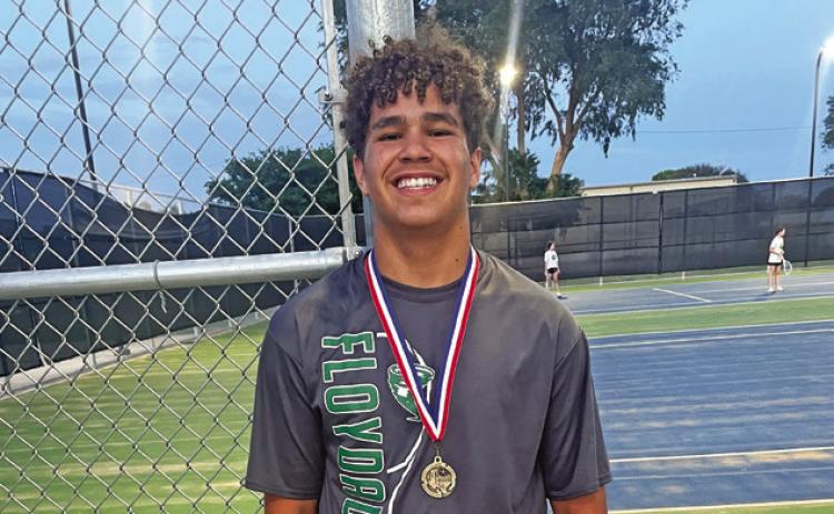 Floydada Collegiate Junior High tennis team competes at district meet
