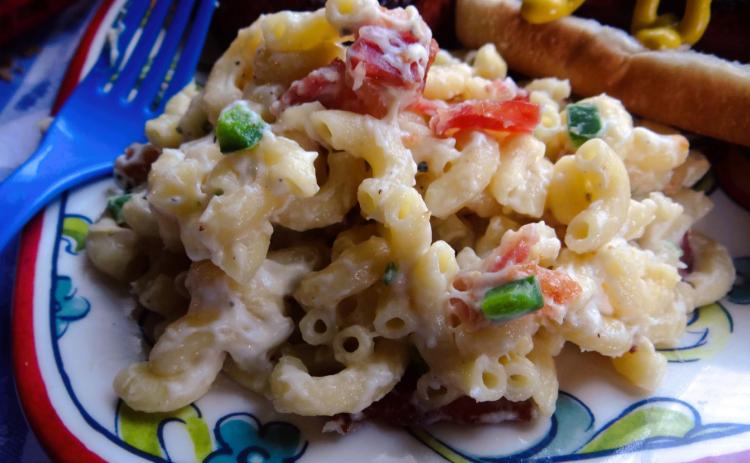 MAKE AHEAD Classic macaroni salad tends to get better the next day so make it ahead of time to free you up while your family is dealing with the barbecue. | ANGELINA LaRUE PHOTO