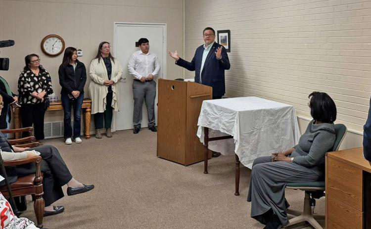 RENAMED The Floydada Economic Development Center (EDC), with the help of its director Ryan Crowe, initiated a plan to donate the FloydadaTechnology Center building to Floydada Collegiate ISD, to be renamed the AnnieTaylorTechnology Center. | COURTESY PHOTOS